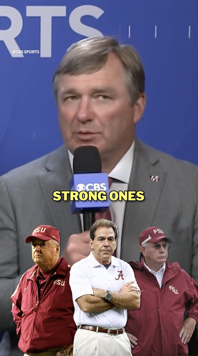 "He's the GOAT, he's the best to ever do it, and he was very passionate and energetic. 4th &amp; 1 every day." Georgia Football coach Kirby Smart on what he learned from coaching under Nick Saban 🎙️ Damien Harris, Bryant McFadden