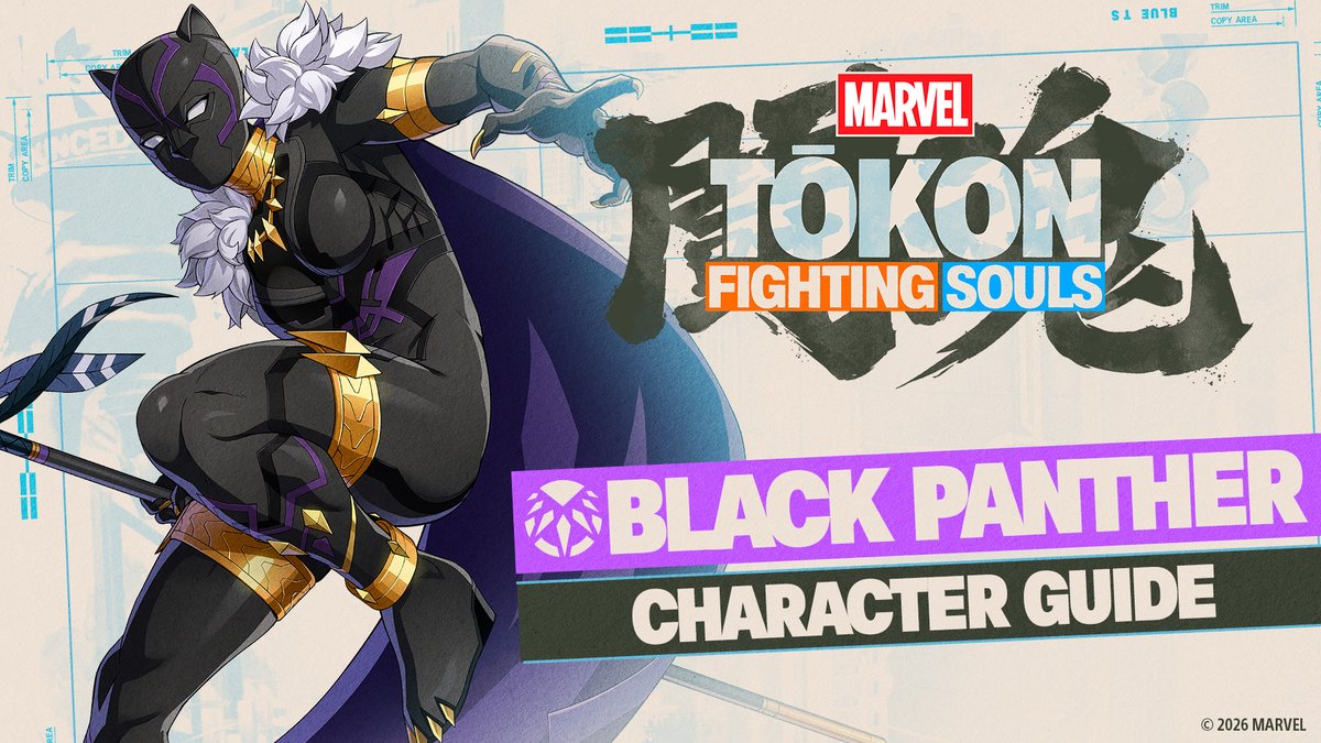 Prove you're worthy of Wakanda! 🙅♂️🐾 Master the Spear of Bashenga and unleash Bast’s Blessing to outpace any opponent. Learn to dominate mid-range and close-up mix-ups with our Black Panther Character Guide! ⚡🔥