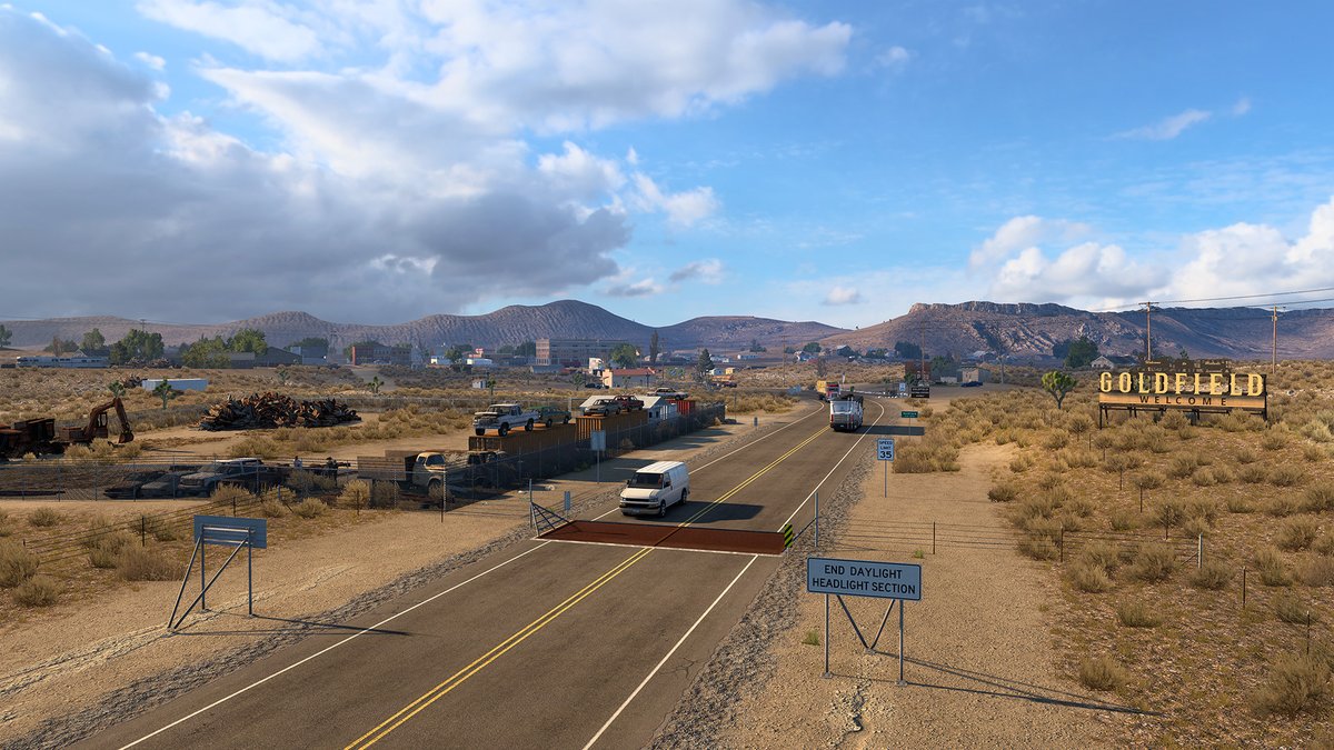 We're excited to reveal our next major undertaking for American Truck Simulator: the Nevada Rework! 🇺🇸 The Silver State is getting a complete overhaul, bringing refreshed cities, roads, and much more. 🛣 Find out more at 👉