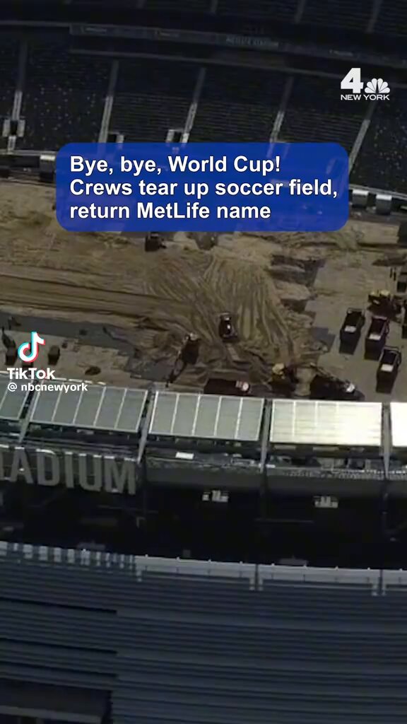 [INFO] MetLife Stadium is getting ready for the BTS ARIRANG Tour concert in August in New Jersey! 🇺🇸 #BTS_WORLDTOUR_ARIRANG_NEWJERSEY