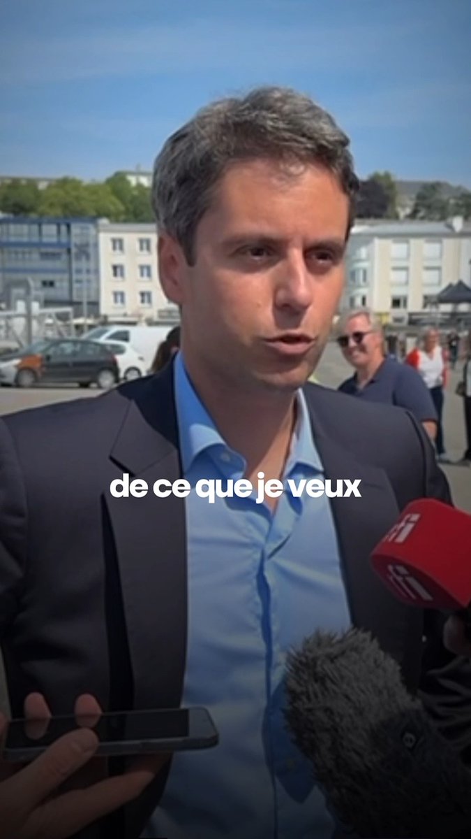 Fiers de notre identité. 🇫🇷 @gabrielattal sur le terrain, à Brest, avec nos marins et agriculteurs : la France qui se lève tôt ne s'arrête pas l'été.