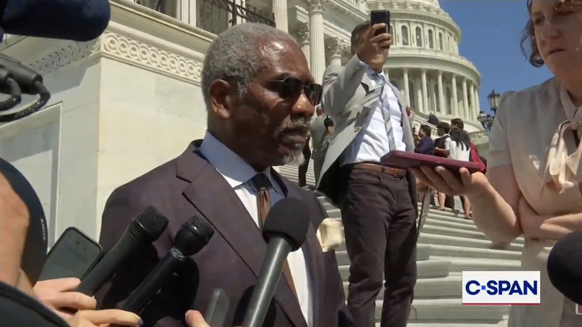 .Rep. Gregory Meeks (D-NY) says he will try to sue the Trump administration for not adhering to the Iran war powers resolution: "We can now go to the courts and sue the administration for not following the will of Congress."