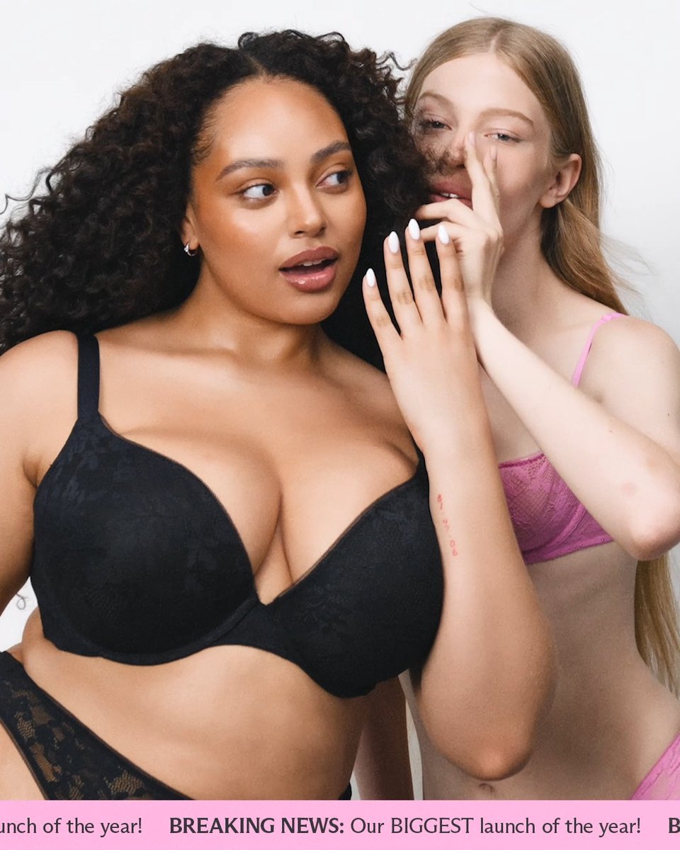 A new lace icon has arrived. Stretch lace, soft sculpting, and officially yours 💋
