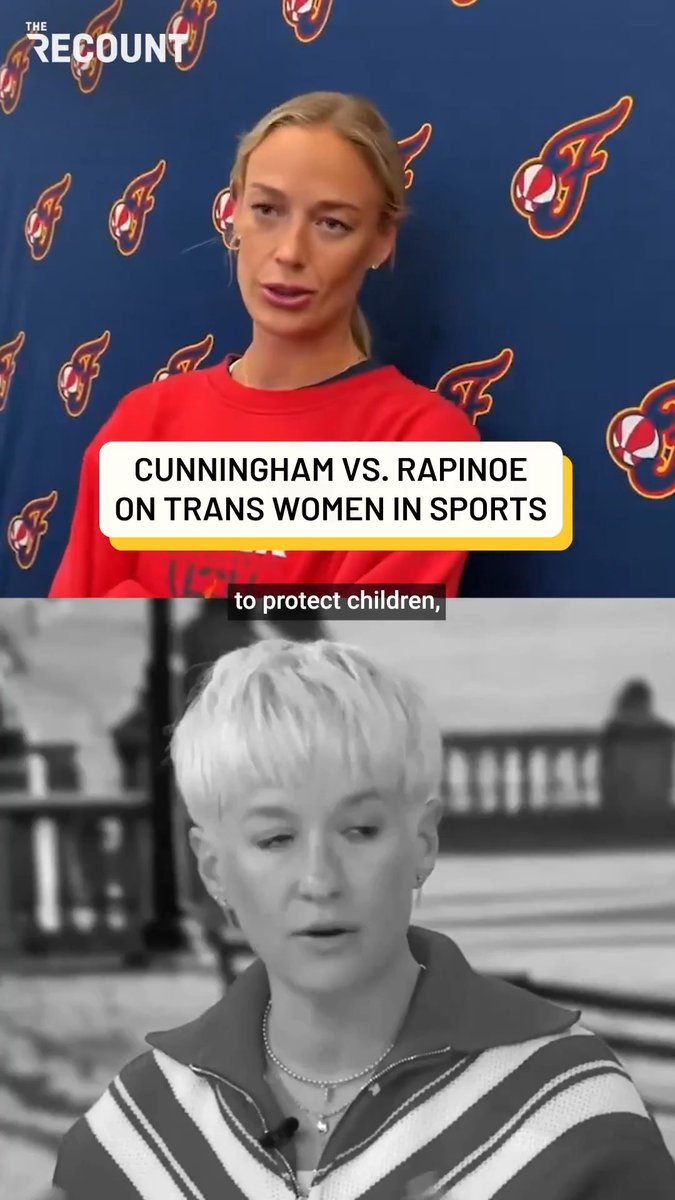 Two female athletes, two very different takes on trans women in sports.