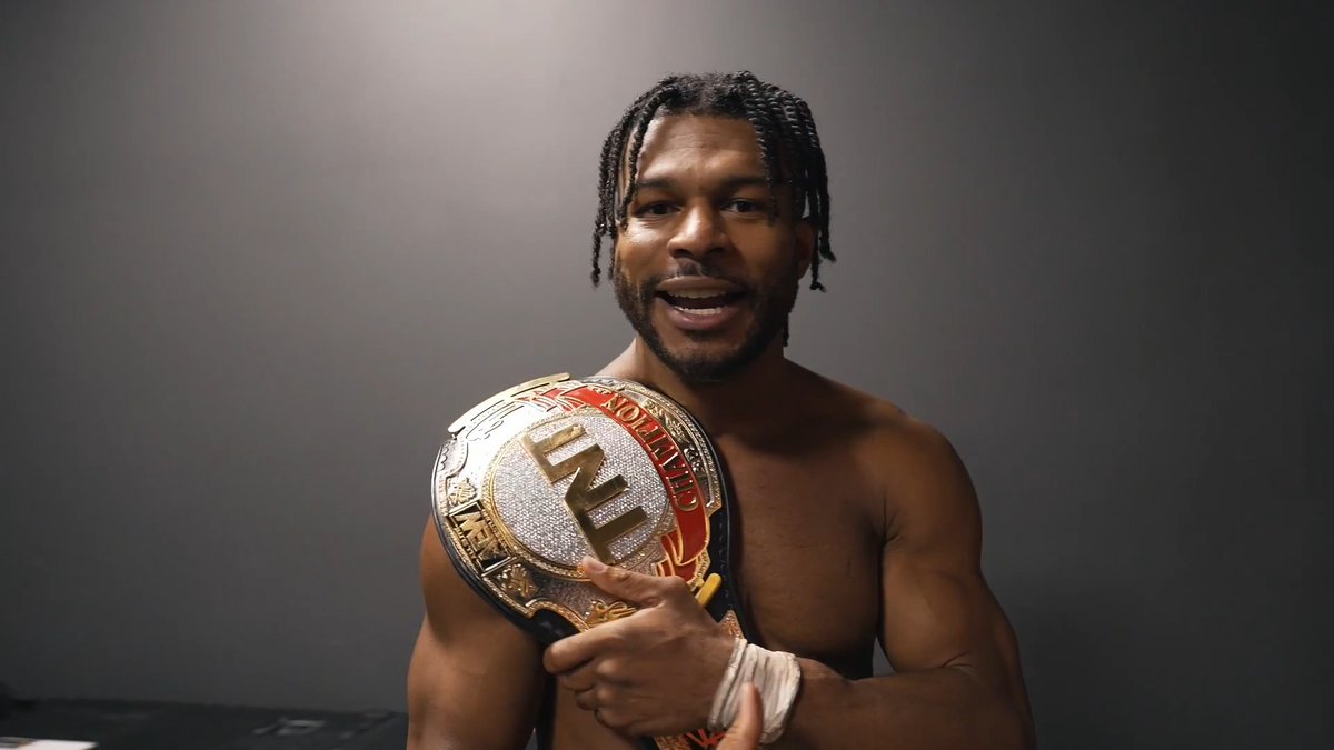 "This greatness in my heart is going to turn 'Jet 2 Belts' from a dream to your worst nightmare!" EXCLUSIVE: He left AEW World Champion Kenny Omega bloody at the end of #AEWDynamite. Now, Kevin Knight ケビン・ナイト looks to leave #AEWRedemption w/ that World Championship THIS SUNDAY!