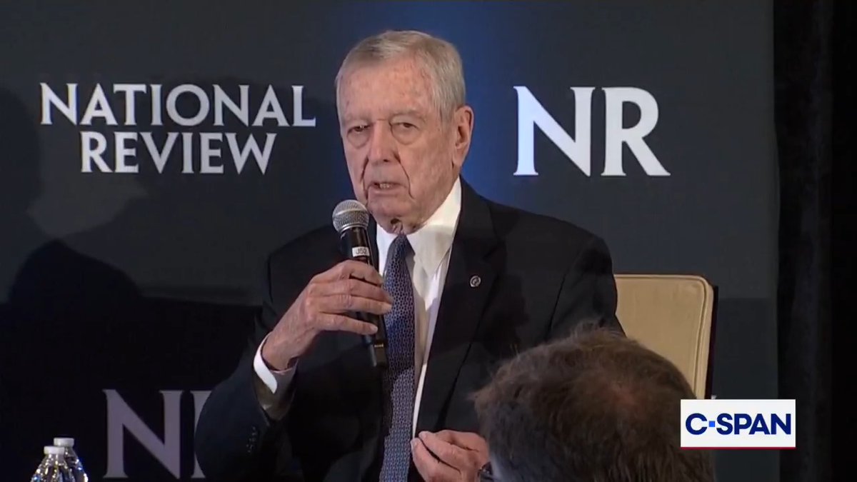 Former U.S. Attorney General John Ashcroft on calls to abolish the Senate: "Fragmentation fosters liberty, and liberty is the core value of this culture."