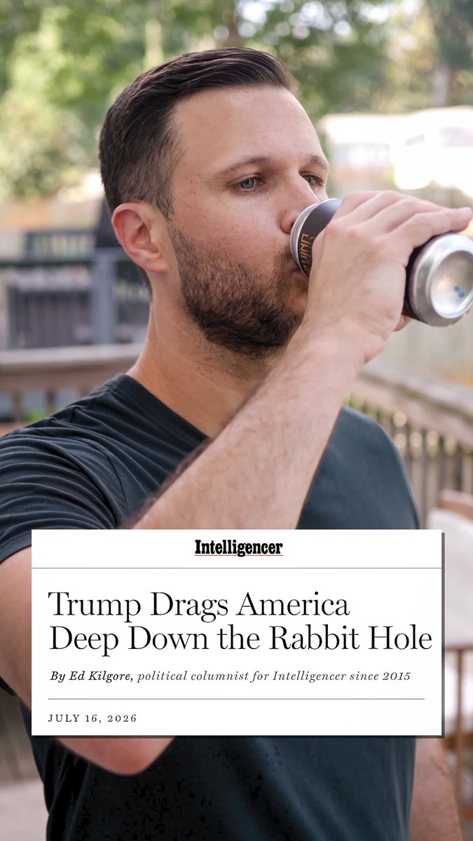 “hold my beer” – the act of handing one's drink to another before attempting a dangerous stunt, this often involves an element of stupidity. That's essentially what Trump's "election integrity" primetime speech was. Give me 2 mins to explain. ⬇️