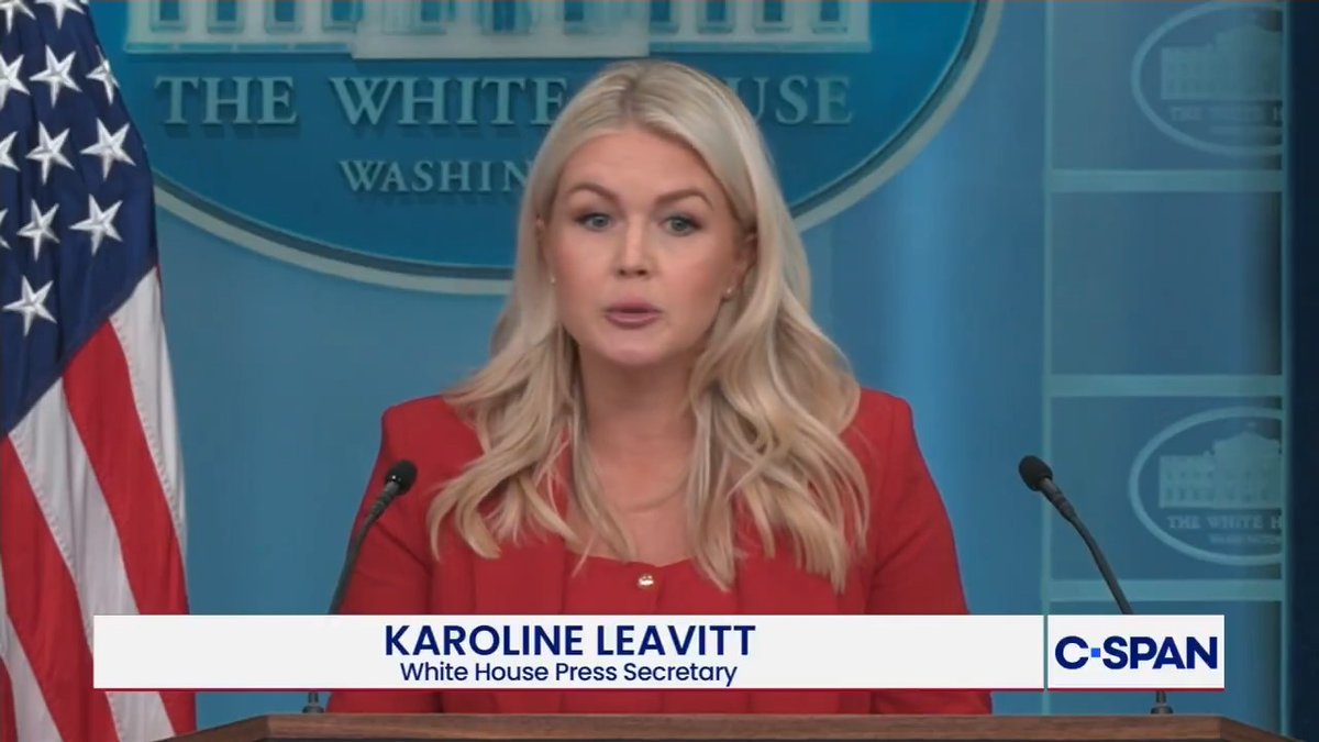 Press Secretary Leavitt on government funding: "This president and this White House wants the government to remain open, unlike the Democrats in this town who have been acting as obstructionists."