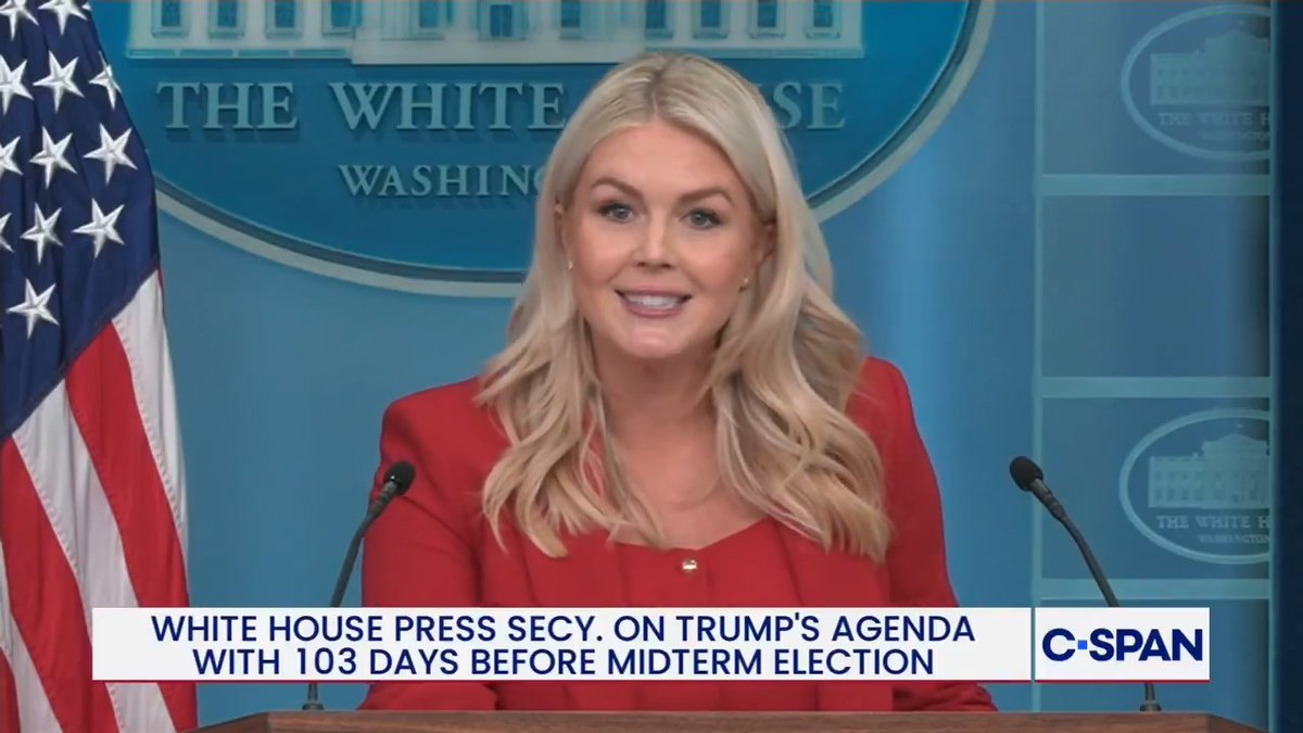 Press Secretary Leavitt claims biggest tax refund season in American history: "With the average refund exceeding $3,400 — an 11% increase over the last year."