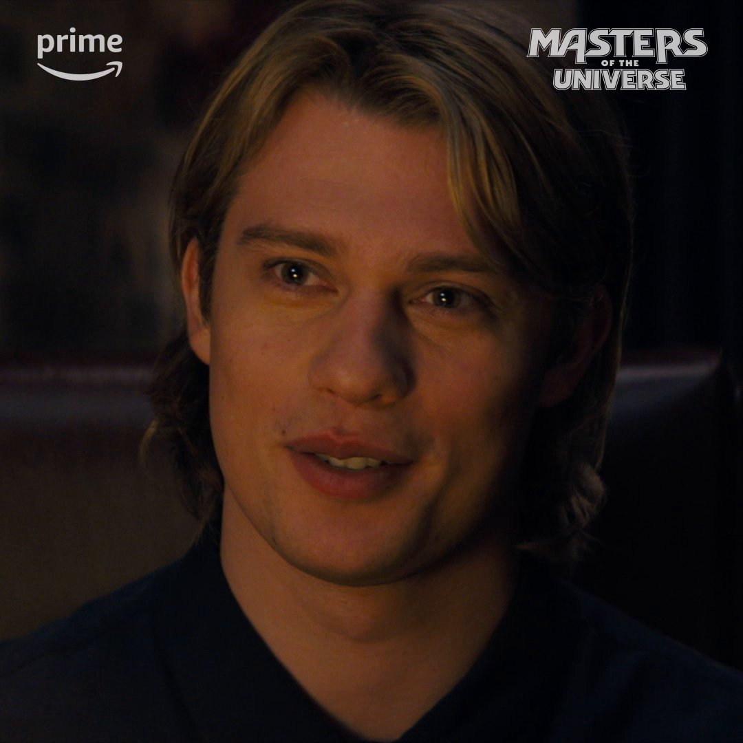 He’s a 10 but he won’t shut up about swords. ⚔️ Watch Masters of the Universe now on Prime Video.