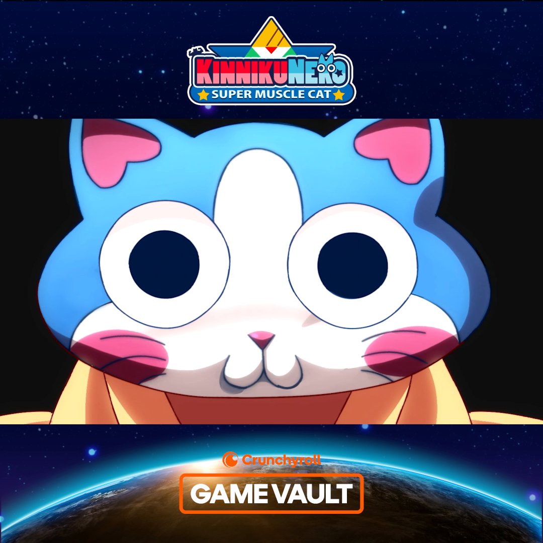 💪🐱 A buff cat. An alien invasion. This can only end well... right? KinnikuNeko: SUPER MUSCLE CAT is a wild 2D platformer straight out of a 90s anime fever dream. Punch aliens. Climb walls. Hunt down secrets. And whatever you do... don't forget the MEOW button. 👊 Play it on Crunchyroll Game Vault with a Mega or Ultimate Membership. #KinnikuNeko #CrunchyrollGameVault #IndieGames #AnimeGames #Platformer