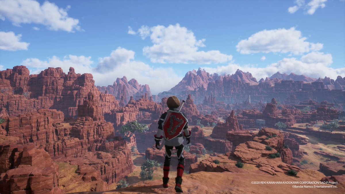 There are many ecosystems waiting to be uncovered by you in Echoes of Aincrad. Take your first steps into the world and journey into the vast distance filled with different environments, hidden secrets areas, and breathtaking wonders. #SAOEoA #SAO
