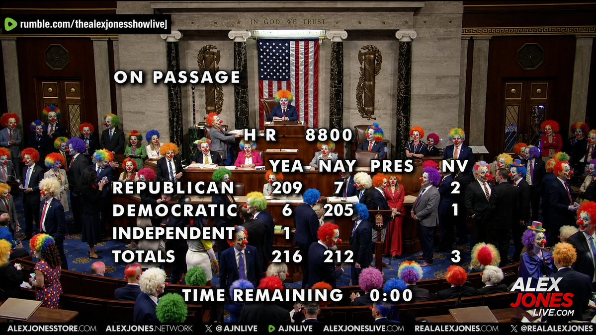 🤡SEND IN THE CLOWNS! Congress Passes The NDAA- Literally Merging Our Military With The Israelis & Giving Them Co-Ownership Of All Of Our Weapons Systems Worth Trillions! "It's A Giant Mega Bank Heist Bigger Than Stealing All The Gold In Fort Knox Right In Front Of You!" Meanwhile, Trump & Hegseth Salute US Soldiers Slain For Netanyahu's Greater Israel Project 🔴WATCH ALEX JONES LIVE NOW: