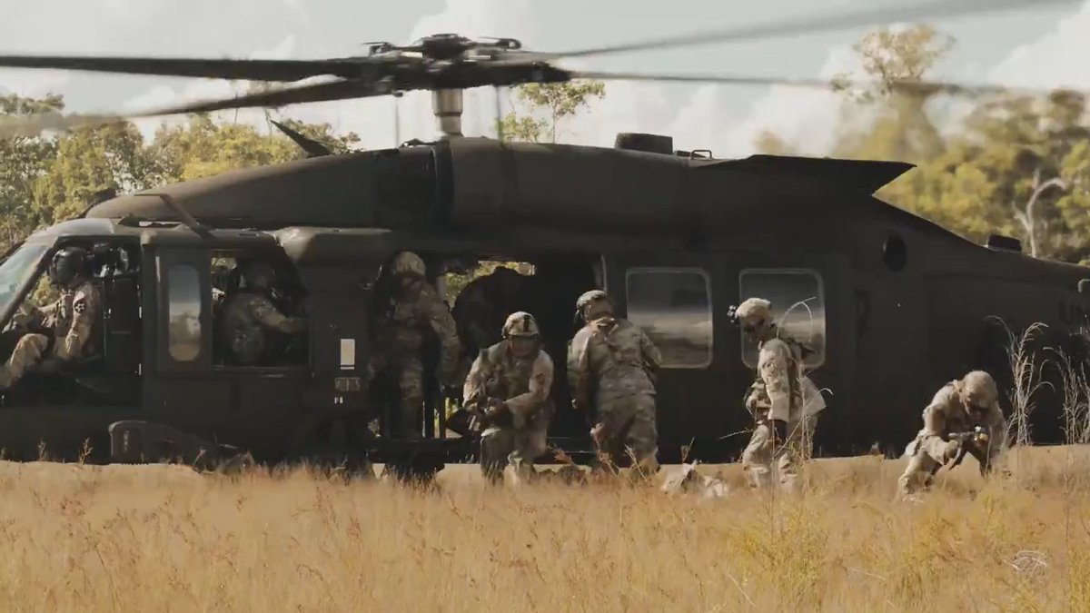 Guam National Guard, Okla. National Guard & Malaysian Army Forces soldiers trained together in a simulated force-on-force infantry evolution during Keris Strike 2026. Participants are building interoperability, sharpening tactics & strengthening multinational bonds. 🔗