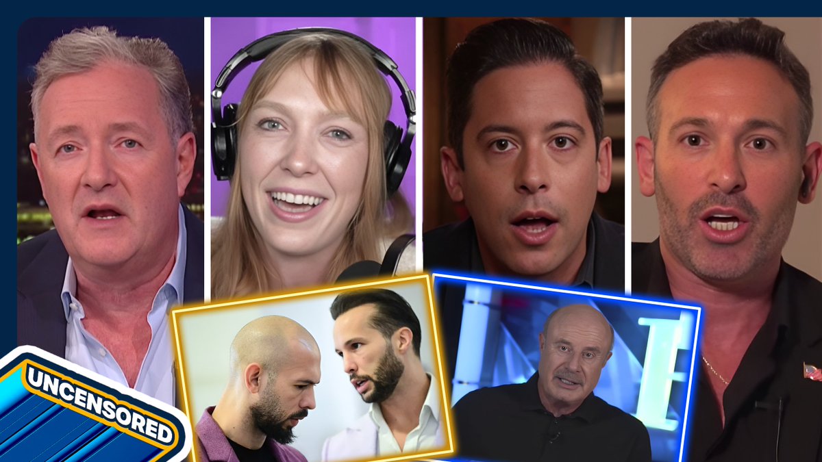 "The extradition was a stunning reversal of the UK's longstanding policy never to prosecute Muslims for trafficking and rape..." The Tates' arrest, Just dropped! 👇 📺 Piers Morgan | Michael Knowles | Adam 🆘 Sosnick | Dr. Phil | H. Pearl Davis