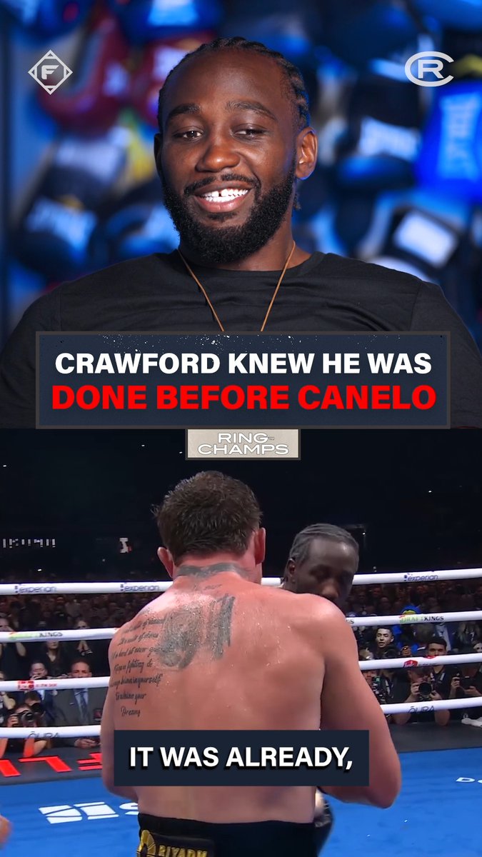 Terence Crawford’s initial plan was to retire after the Errol Spence Jr. fight 🤯 Bud tells Ak & Barak what made him take the Canelo fight, why he was so emotional after the win, and why he never told anyone about his retirement plans in the first place. Watch the Full Episode with Terence Crawford out NOW on the RING CHAMPS YouTube!