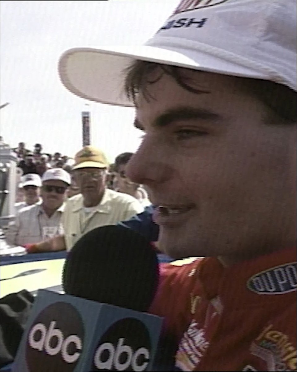 A legendary moment in a legendary career. Jeff Gordon's inaugural #Brickyard400 win was one for the history books.