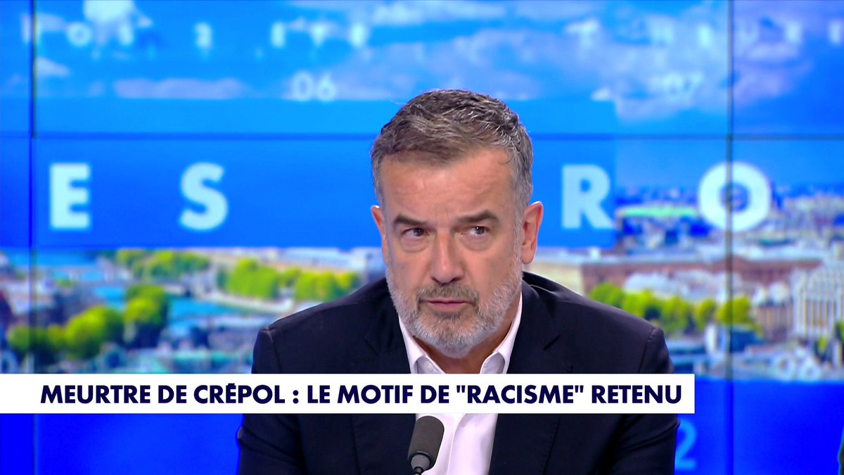 Régis Le Sommier, journaliste, sur le motif de 'racisme' retenu dans l'affaire Crépol : «Systématiquement, cet argument qui, aujourd'hui, a été déclaré recevable, a été écarté par une partie de la classe politico-médiatique», dans #HDPros2ETE