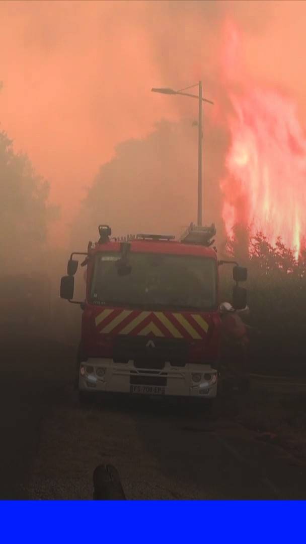 Gironde: "Le feu n'est pas fixé, nous n'y arrivons pas", déplorent les autorités