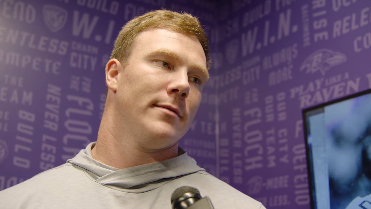 “Super excited and I’m ready to get to work.” Center Ethan Pocic talks about signing with the Ravens and his mentality going into training camp.