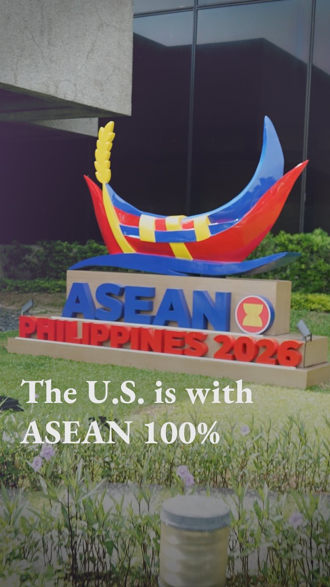 In Manila, Secretary Marco Rubio advanced lasting peace, stability, security, and prosperity across Southeast Asia with our ASEAN partners.