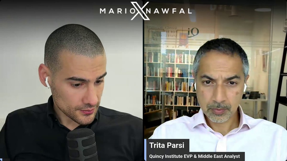 🇮🇷🇺🇸 Iran's bet is that dragging this into the midterms squeezes Trump politically. Trita Parsi thinks that bet may be backwards, and he's not saying it as a critic of Tehran. Iran isn't rushing back to the table because returning on demand would let Trump treat war and diplomacy as a switch he flips whenever it suits him. Refusing takes the switch away. "I do fear that they're going to drag it out, and they may have miscalculated" Meanwhile Kuwait's desalination and power plants were both hit days after the U.S. struck the same categories inside Iran. Nobody's behaving like they want off-ramps. Trita Parsi