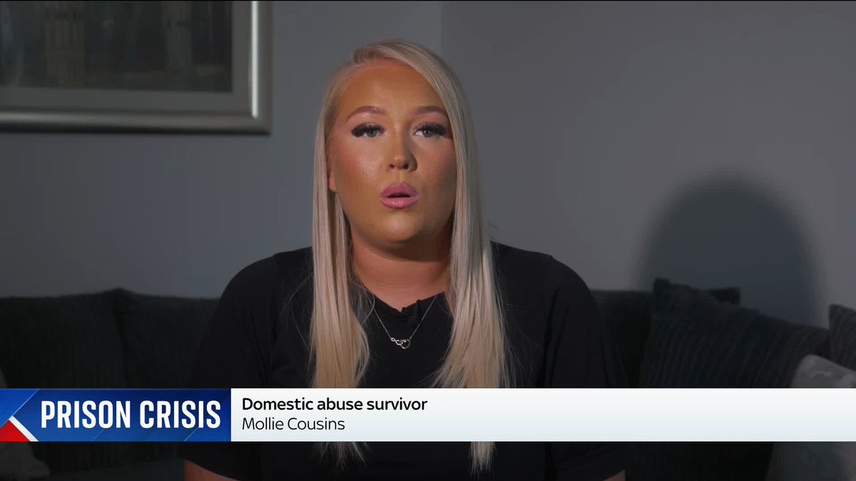 'Seeing that as a victim - it hasn't played out well... I just think it is ridiculous.' Domestic abuse survivor Mollie Cousins reacts to a video which caught Shabana Mahmood and Wes Streeting laughing about Labour's early prisoner escape scheme Sarah-Jane Mee