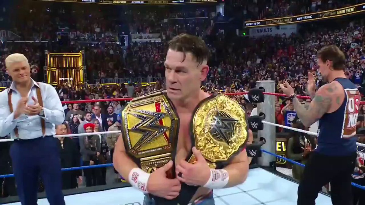 John Cena's face the moment he realized that he's officially retired from WWE will always be heartbreaking 💔