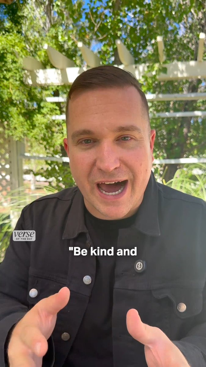 "Be kind and compassionate to one another, forgiving each other, just as in Christ God forgave you." — Ephesians 4:32 NIV Catch the full video in the Bible App today!