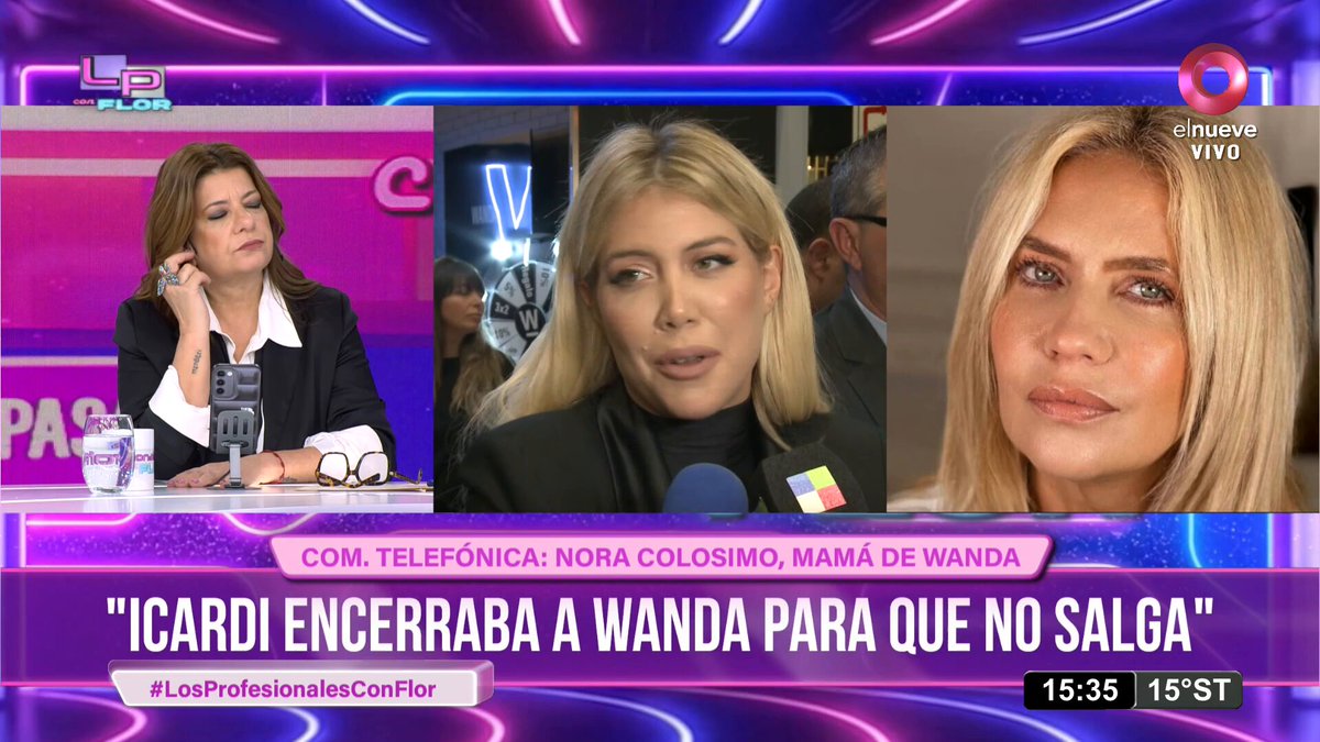 #LosProfesionalesConFlor | Escalofriante revelación de Nora Colosimo💣 La madre de la mediática rompió el silencio y destapó los oscuros momentos entre la conductora y el futbolista🤐💥 ⏰ De lunes a viernes a las 15:00 📺 Miralo en vivo en
