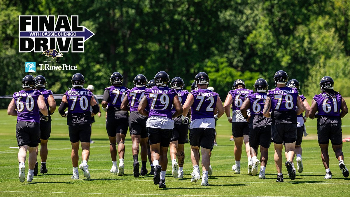 Five reasons to be excited about the Ravens offensive line in 2026. Head Coach Jesse Minter covers them all.
