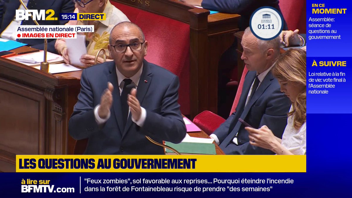 On va réécouter bien attentivement Laurent Nuñez nous expliquer qu’on a largement assez de moyens pour lutter contre les incendies Ça n’a qu’une semaine mais ça a déjà très mal vieilli
