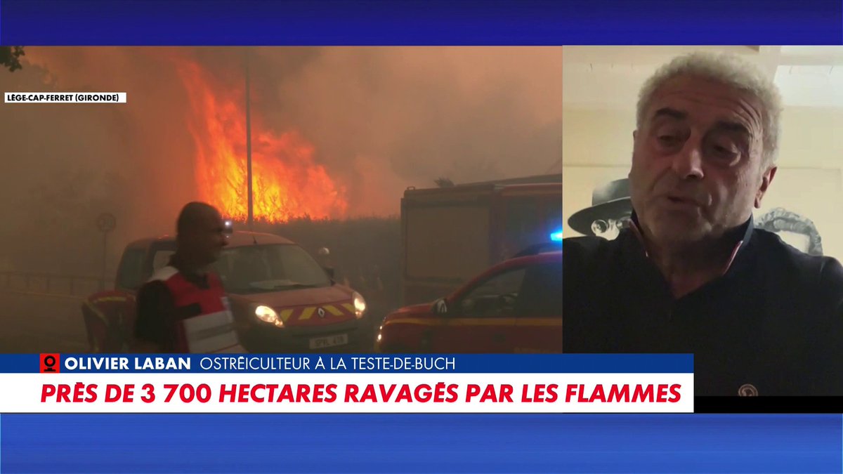 Olivier Laban, ostréiculteur à La Teste-de-Buch : «On est confronté à des sécheresses depuis plus d'un mois et demi», dans #100%PolitiqueETE Toute l'info est à retrouver sur