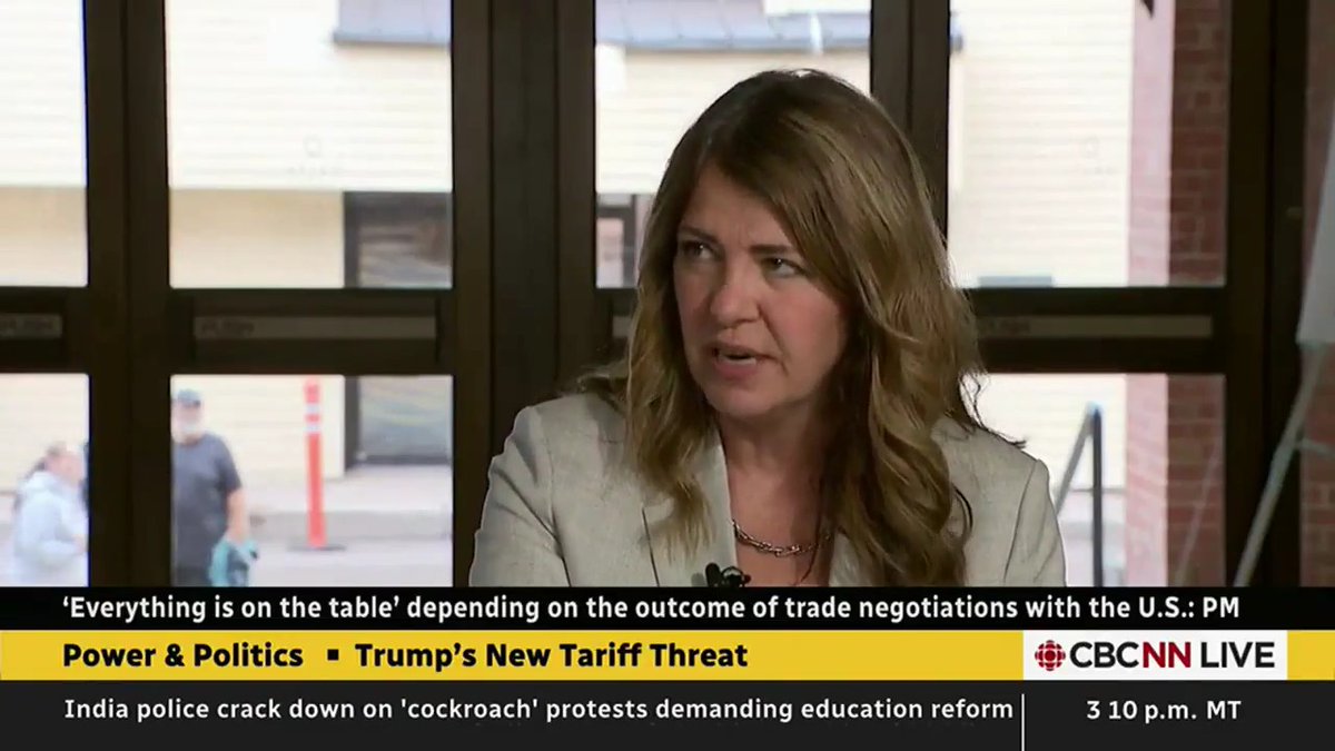 Danielle Smith on Doug Ford's approach to dealing with President Trump: "I don't think you go into a negotiation promising to punch someone in the nose."