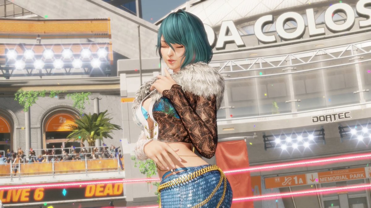 Tamaki’s exclusive “Phenomenon” set is now available! This outfit has a calm, refined look that gently brings out her natural attractive presence. #DOA6LR #DEADORALIVE6LastRound #Tamaki