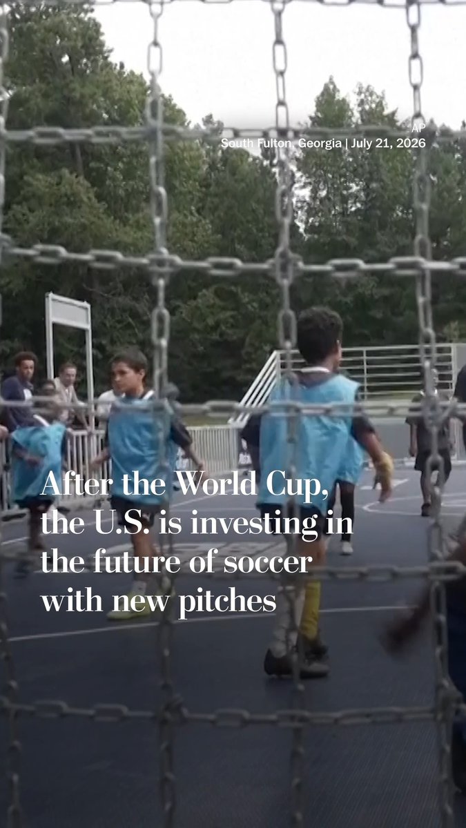 Less than a week after the World Cup semifinals took place at the Atlanta Stadium, kids in metro Atlanta got a brand new mini-soccer pitch. The pitch is one of the 900 built by the U.S. Soccer Foundation, and the organization plans to build a thousand by the end of the year.