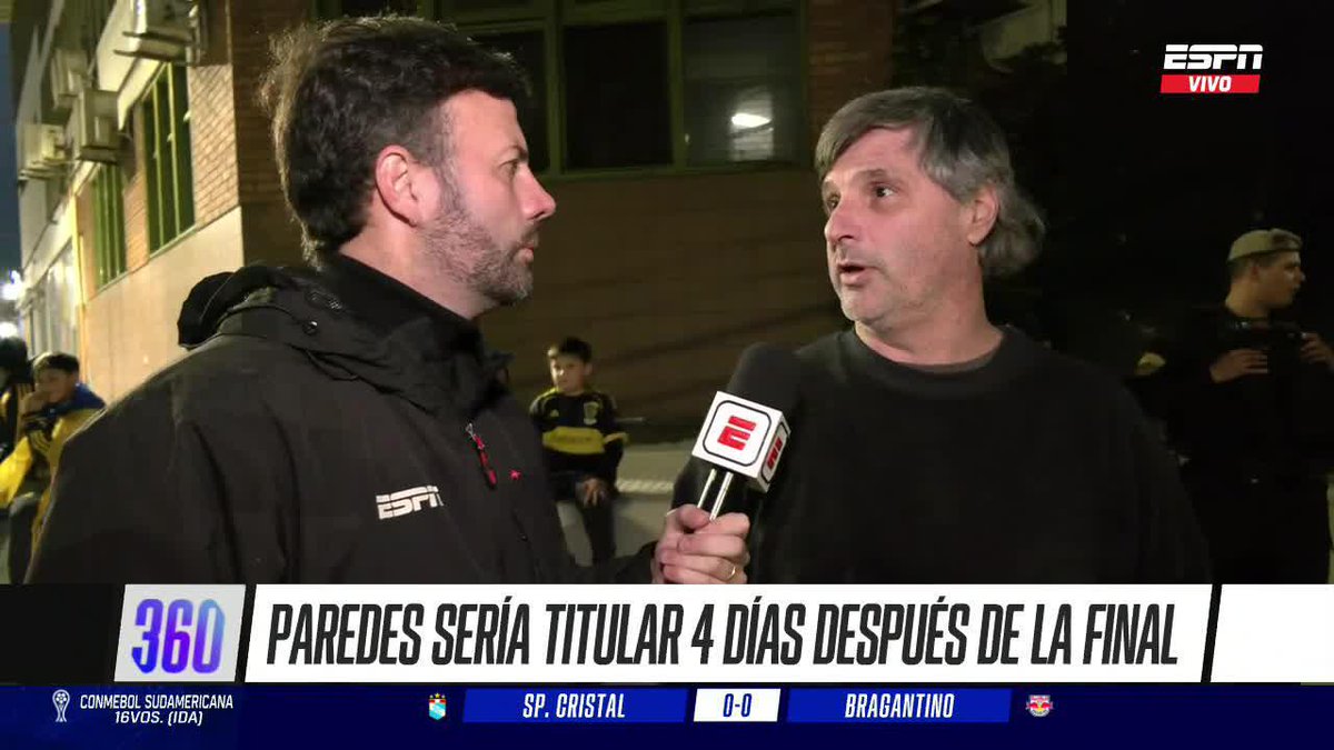 ยกBOCA SE REENCUENTRA CON SUS HINCHAS! Asรญ se vive en La Bombonera la previa del partido ante O'Higgins por los playoffs de la CONMEBOL Sudamericana. โถ๏ธ Mirรก #ESPNF360 en el Plan Premium de #DisneyPlus