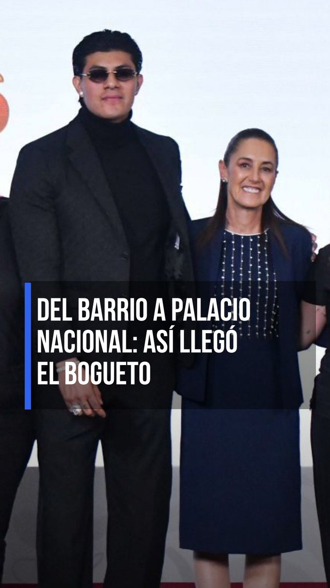 😲 Del barrio a Palacio Nacional: así llegó El Bogueto #RFmx #Imperdible