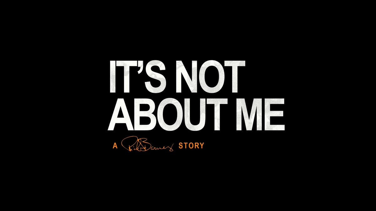 An underdog story. A redemption story. A Rick Barnes Story. It's Not About Me premieres 7.30.26 on the Tennessee Athletics YouTube channel