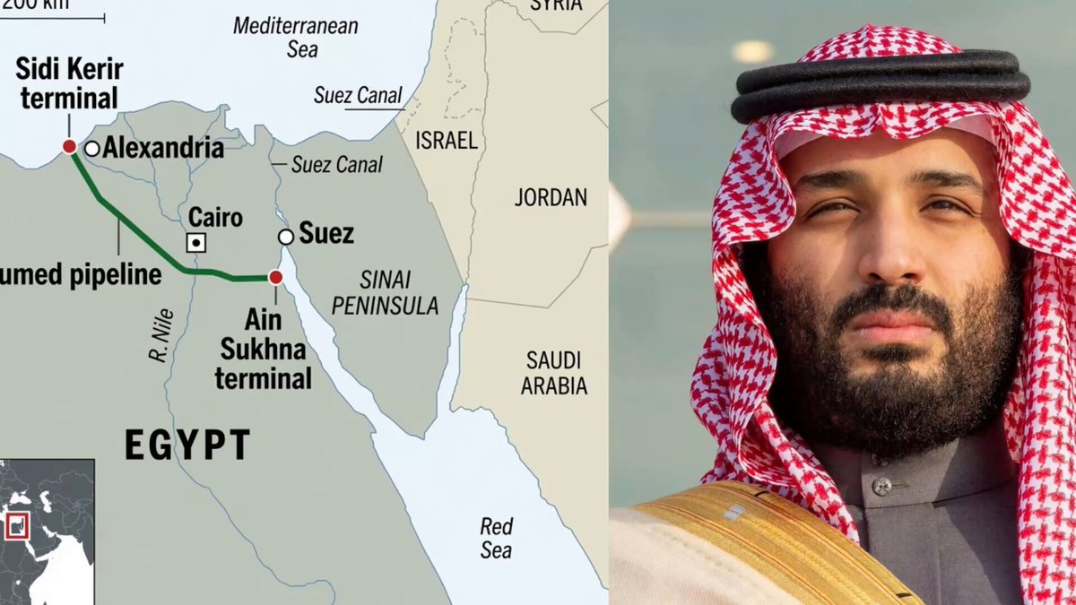 🇸🇦Saudi Arabia is Now officially OUTSMARTED 🇮🇷Iran and ALL Rivals​​​​​​​​​​​​​​​​​​​​​​​​​​​​​​​​​​​​​​​​​​​​​​​​​​ 🇮🇷 Iran: This is impossible… You can’t just rewrite the map overnight? Our proxies control the Red Sea! 🇸🇦 Saudi Arabia: Nice try… Our oil is already flowing smoothly. We’re loading extra cargoes from Sidi Kerir in Egypt right now. 🇮🇷 Iran: Impossible! That route is dead! We just hit your tankers. Bab al-Mandeb is locked. Your oil is trapped! 🇸🇦 Saudi Arabia: Pipeline straight to the Mediterranean. Zero Bab al-Mandeb. Zero drama. Your leverage is slowly. Context: 🇸🇦 Saudi Aramco is rerouting its oil to Sidi Kerir Terminal. (Satire Warning: Fictional quotes)