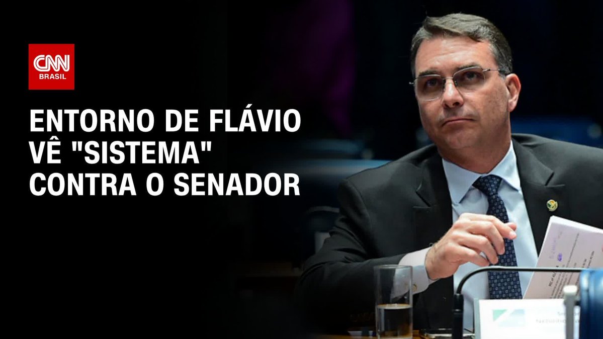 Por Caio Junqueira: Entorno de Flávio vê “sistema” contra o senador; assista #CNNPrimeTime