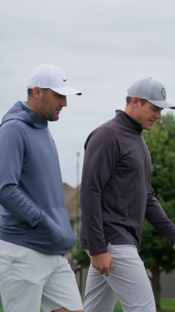 When you have the chance to golf with Scottie Scheffler, you golf with Scottie Scheffler. 🏌️‍♂️: 3M Open