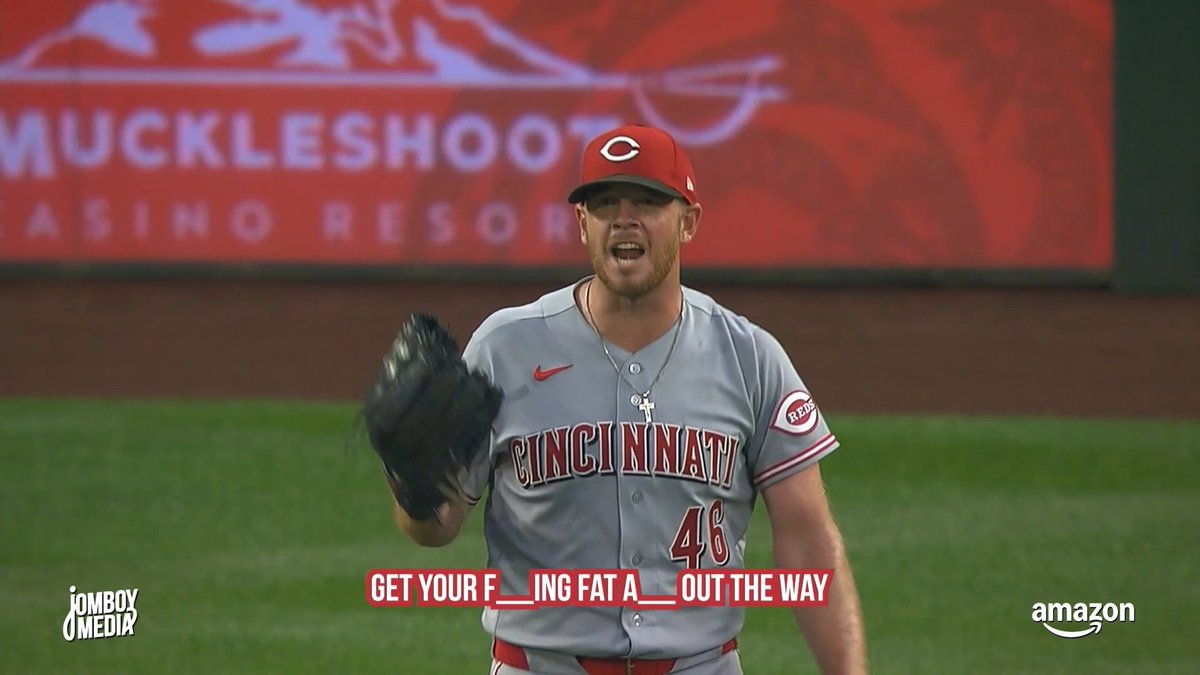 Pitcher calls the umpire fat for getting in the way, a breakdown