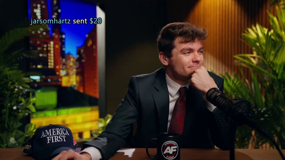 Nick Fuentes is losing his mind reading these retarded superchats 💀 “Don’t you get tired of being this stupid?”