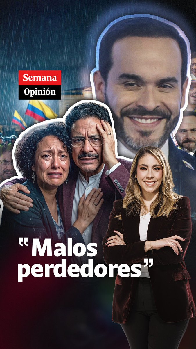 “Isabel Zuleta habla de ‘fraude’ y dice que no se debe posesionar a Abelardo De La Espriella. Iván Cepeda no reconoce al presidente electo y anuncia un acto paralelo el 7 de agosto. Qué perdedores tan bravos”: Juanita Gómez opina.