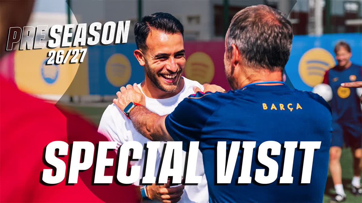 A very special visit from a world champion at today’s training session. 👋🏆