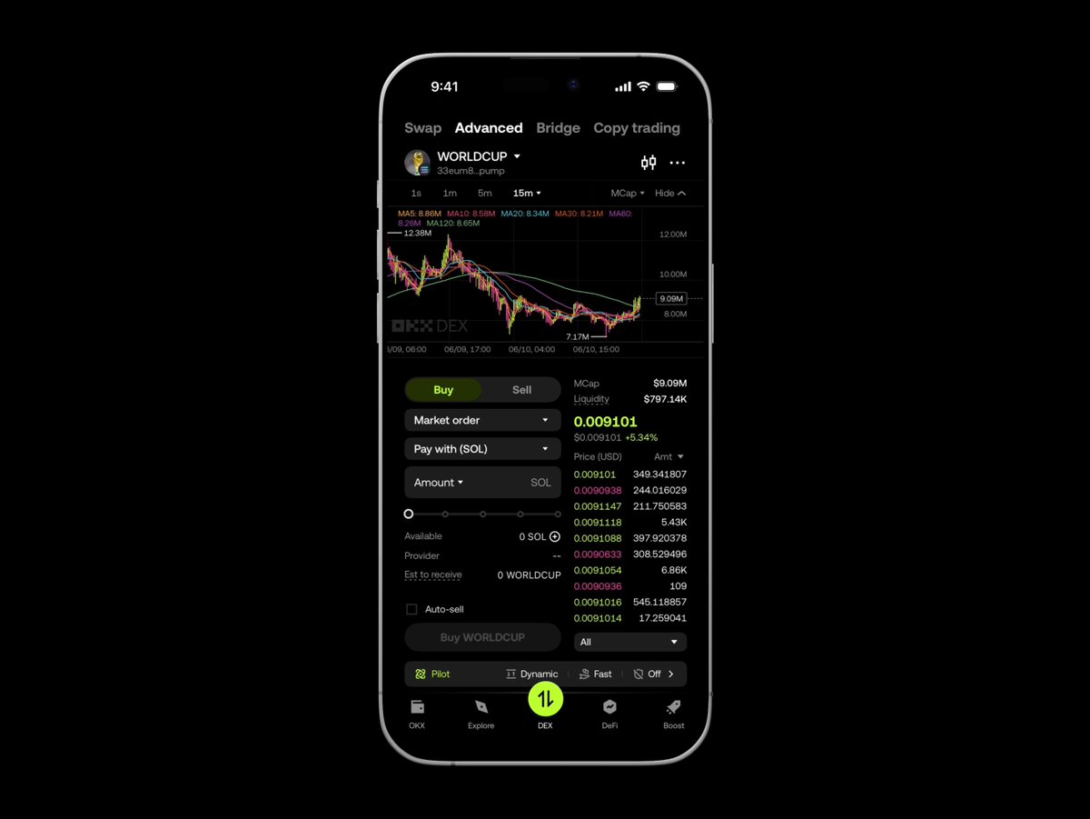 Trade faster without giving up control. Trader Mode lets you use auto-confirm and TP/SL on OKX Wallet while your keys stay with you.