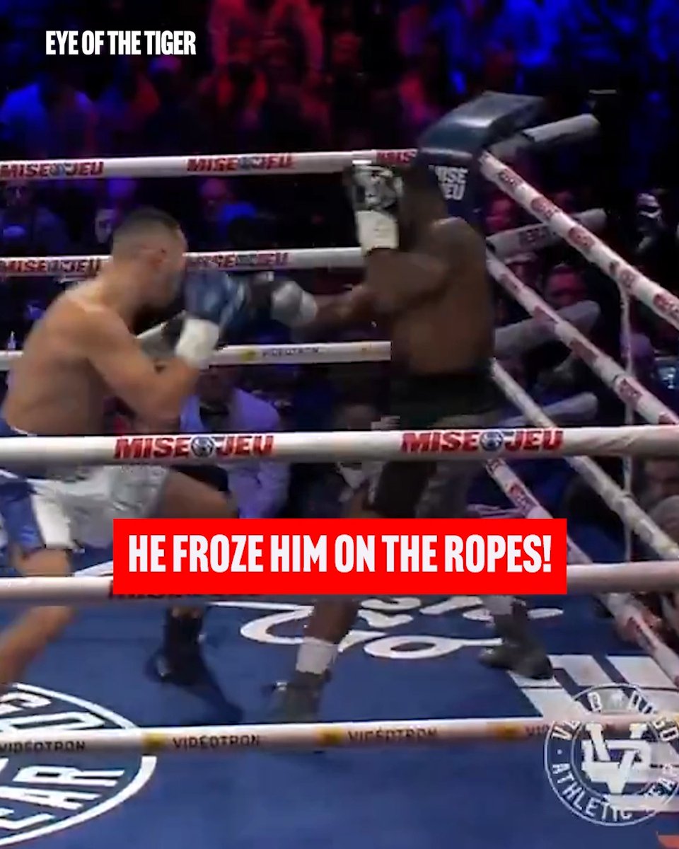 ⏪ Steven Butler had Steve Rolls FROZEN on the ropes 🥶 Butler returns on Sunday vs Edgar Berlanga at Zuffa Boxing 09 🥊