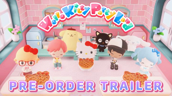 Get the celebration going with over 145 characters to meet and play with in Hello Kitty Party Land! Pre-order today to enjoy a bonus Avatar T-shirt with 80 character designs to express yourself with when the game launches on October 29, 2026! ⭐👕
