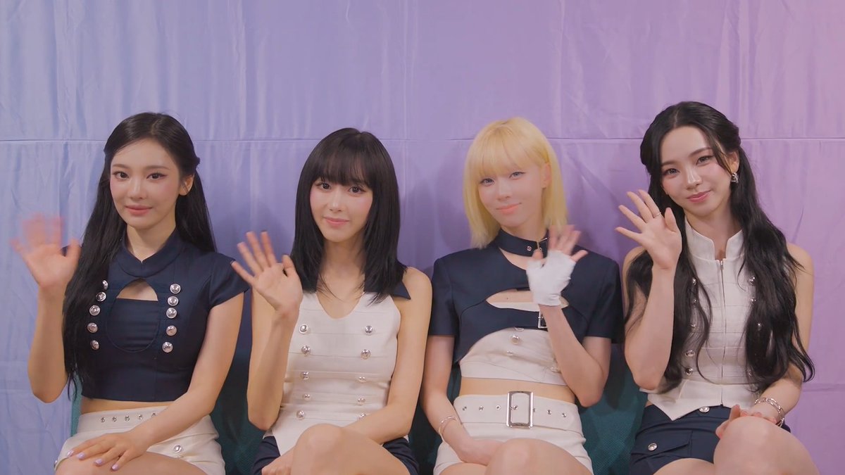 #aespa The 1st Japan Mini Album『KISS N TELL』配信開始💗 タイトル曲「KISS N TELL」をはじめ、全6曲すべてが日本オリジナル楽曲で構成🎠 この夏を最高に彩る豪華な1枚です😍✨ AWAに届いたコメントと一緒に全曲お楽しみください💄 aespa JAPAN OFFICIAL #KISSNTELL ▶︎